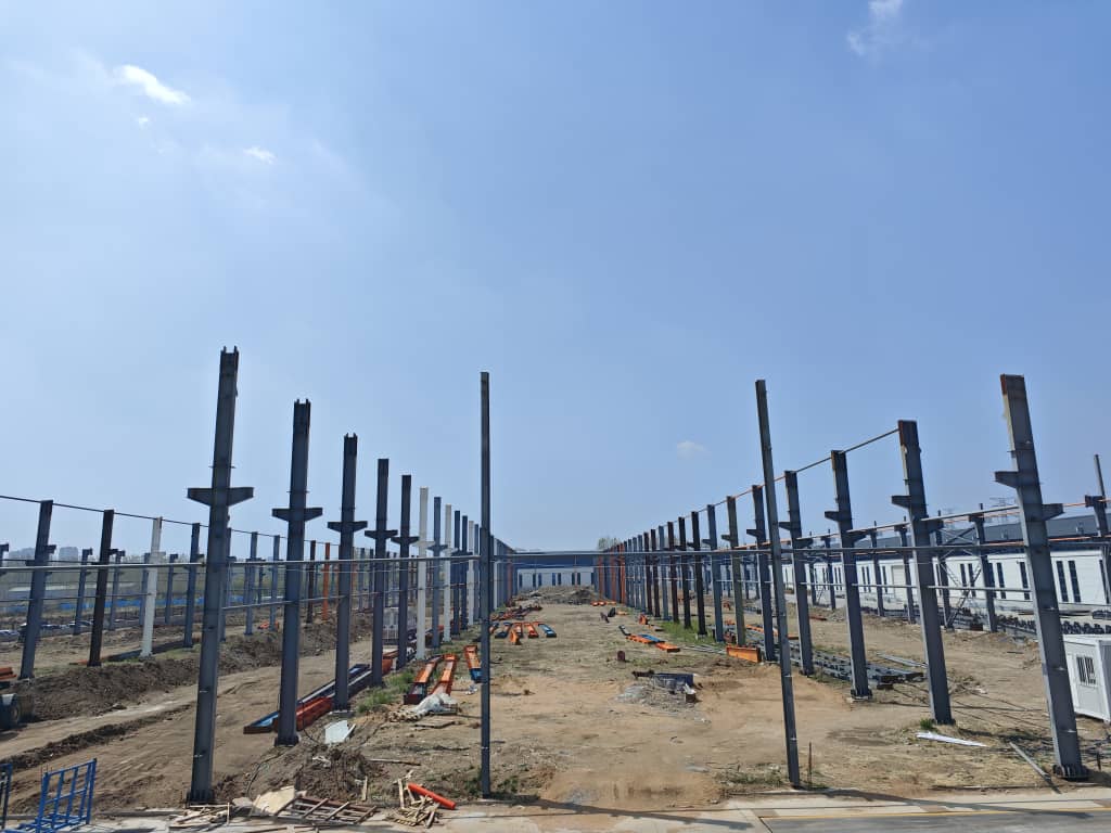 PEB Shed Erection