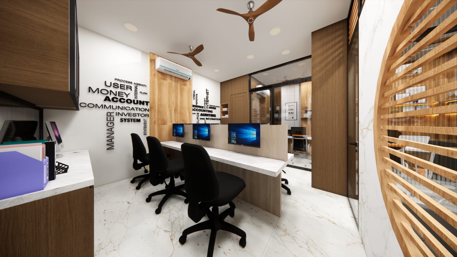 Compact Office Workstations