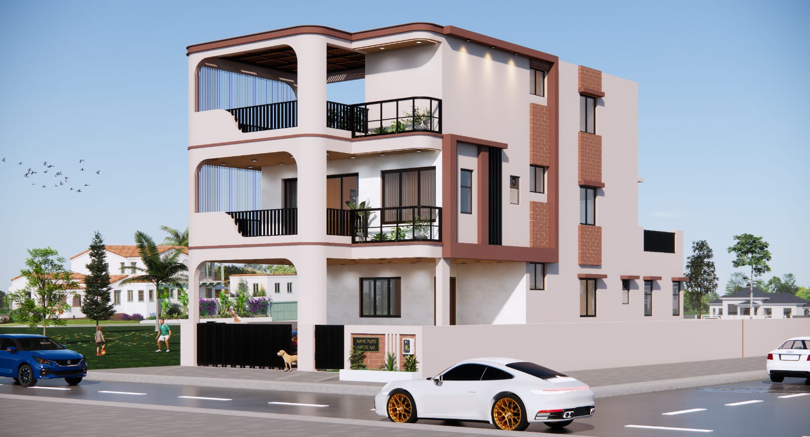 Urban Corner Residence